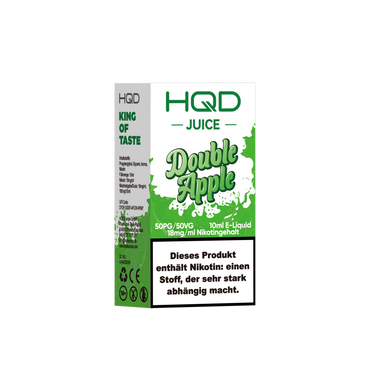 [Paket] 10x HQD Cirak Juice - Double Apple - 18 mg/ml