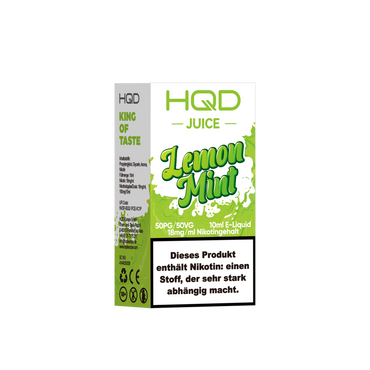 [Paket] 10x HQD Cirak Juice - Lemon Mint - 18 mg/ml