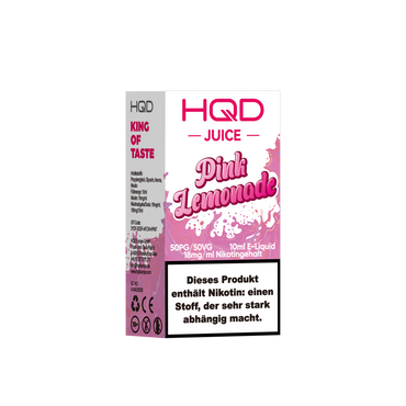 [Paket] 10x HQD Cirak Juice - Pink Lemonade - 18 mg/ml