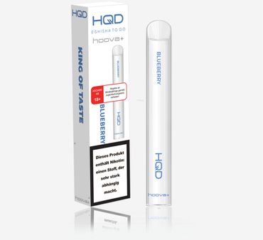 [Paket] 10x HQD Hoova+ - Blueberry - 20 mg/ml Nikotin