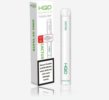 [Paket] 10x HQD Hoova+ - Cactus - 20 mg/ml Nikotin