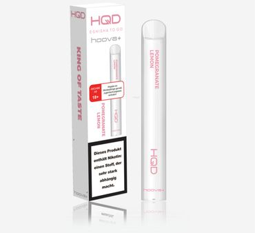 [Paket] 10x HQD Hoova+ - Pomegranate Lemon - 20 mg/ml Nikotin