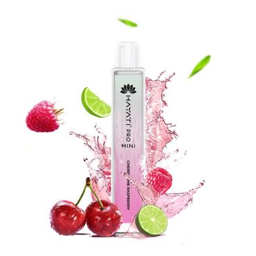 [Paket] 10x Hayati Pro Mini 800 Cherry Lime Raspberry 20mg Nikotin