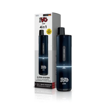 [Paket] 10x IVG Air 4in1 - 1100mAh Device - Farbe: Black