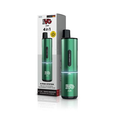 [Paket] 10x IVG Air 4in1 - 1100mAh Device - Farbe: Green
