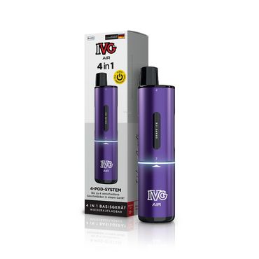 [Paket] 10x IVG Air 4in1 - 1100mAh Device - Farbe: Purple