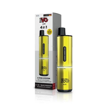 [Paket] 10x IVG Air 4in1 - 1100mAh Device - Farbe: Yellow