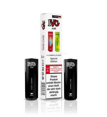 [Paket] 10x IVG Air 4in1 Pods - Special Edition (2er Pack)