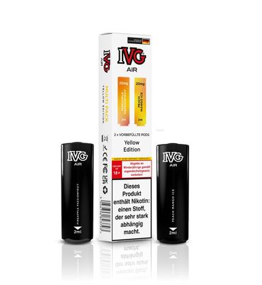 [Paket] 10x IVG Air 4in1 Pods - Yellow Edition (2er Pack)