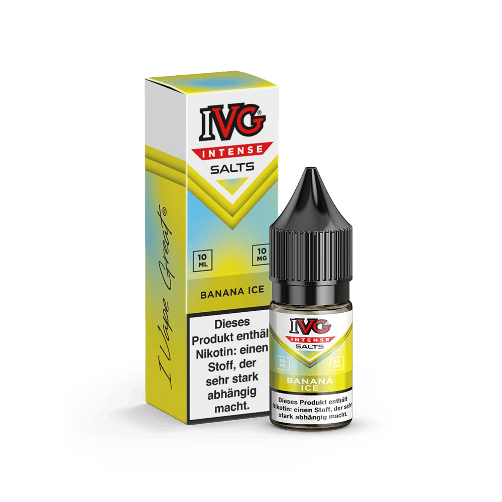 IVG Intense Nikotinsalz Banana Ice Liquid