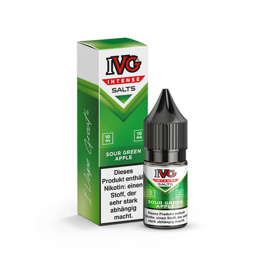 IVG Intense Nikotinsalz Sour Green Apple Liquid