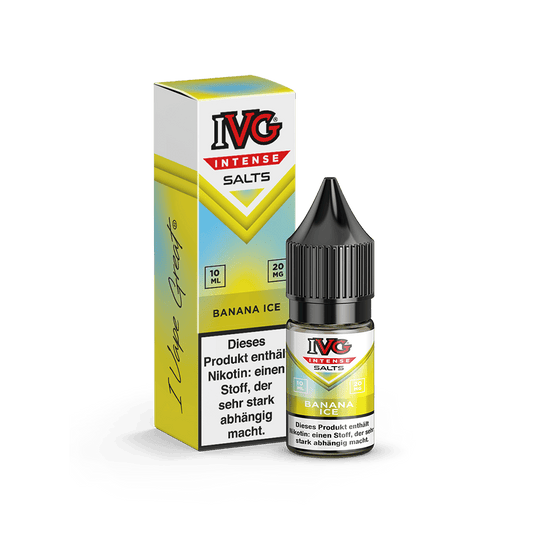 IVG Intense Nikotinsalz - Banana Ice - Liquid 20mg 10ml