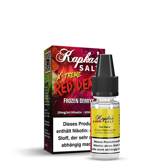 Kapka`s Nikotinsalz - Red Death Xtreme - Liquid 10mg 10ml