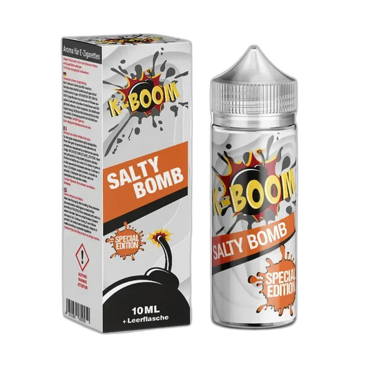 K-Boom Longfill - Salty Bomb Original Rezept - 10ml Aroma in 120ml Flasche