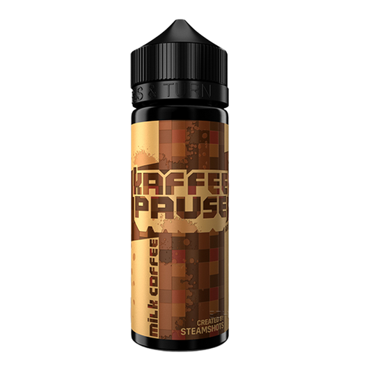 Kaffeepause Longfill - Milk & Coffee - 10ml Aroma in 120ml Flasche