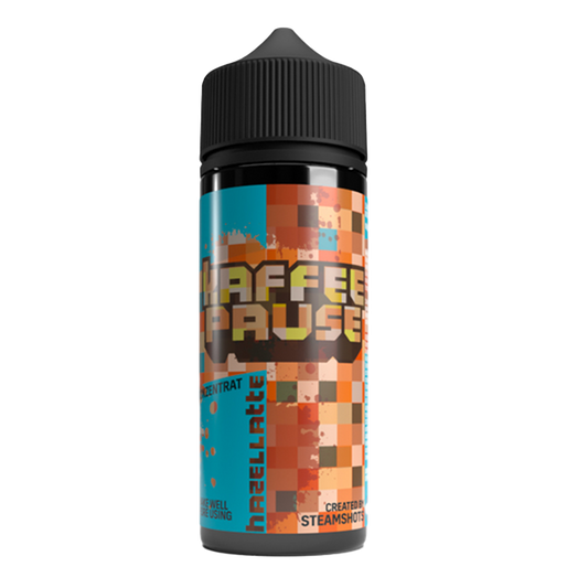 Kaffeepause Longfill - Hazellatte - 10ml Aroma in 120ml Flasche