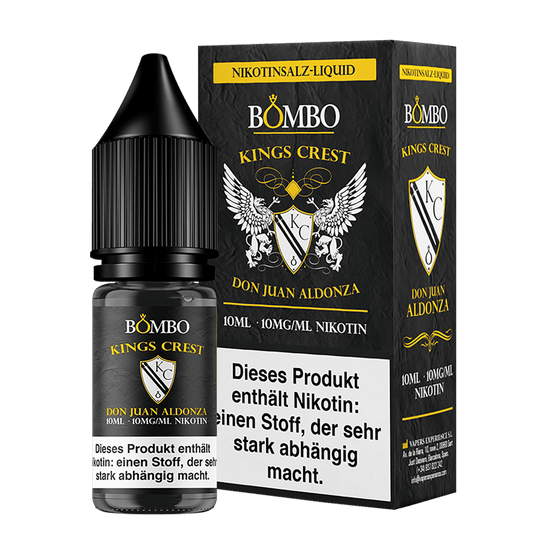 Kings Crest Nikotinsalz - Don Juan Aldonza - 10ml Liquid 10mg