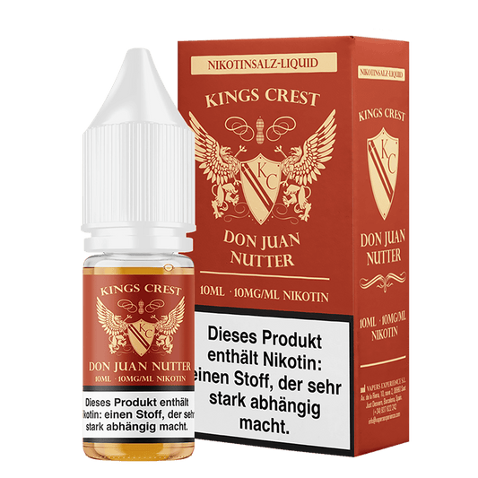 Kings Crest Nikotinsalz - Don Juan Nutter - 10ml Liquid 10mg