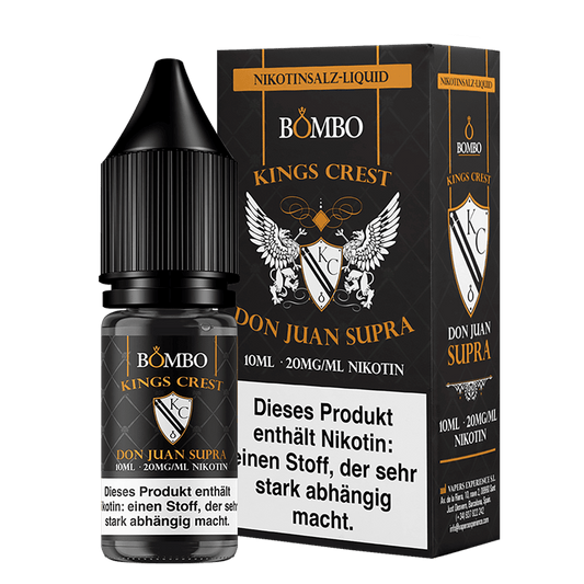 Kings Crest Nikotinsalz - Don Juan Supra - 10ml Liquid 20mg