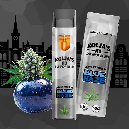 Koljas H3 Superior Blend Vape - Blue Haze 1ml