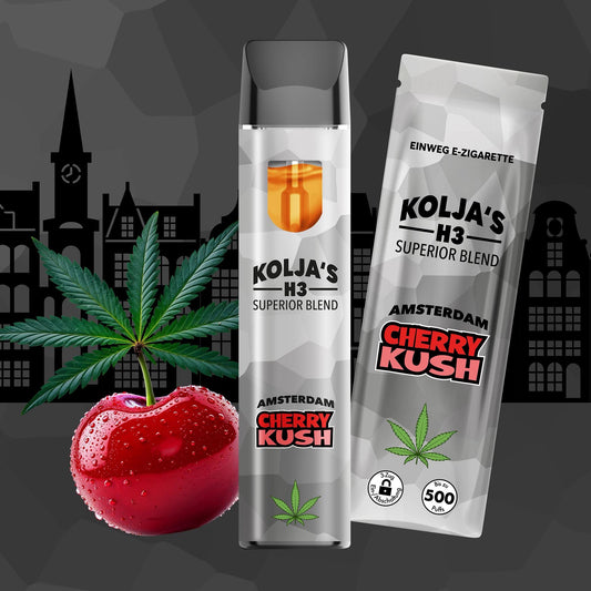 Koljas H3 Superior Blend Vape - Cherry Kush 1ml