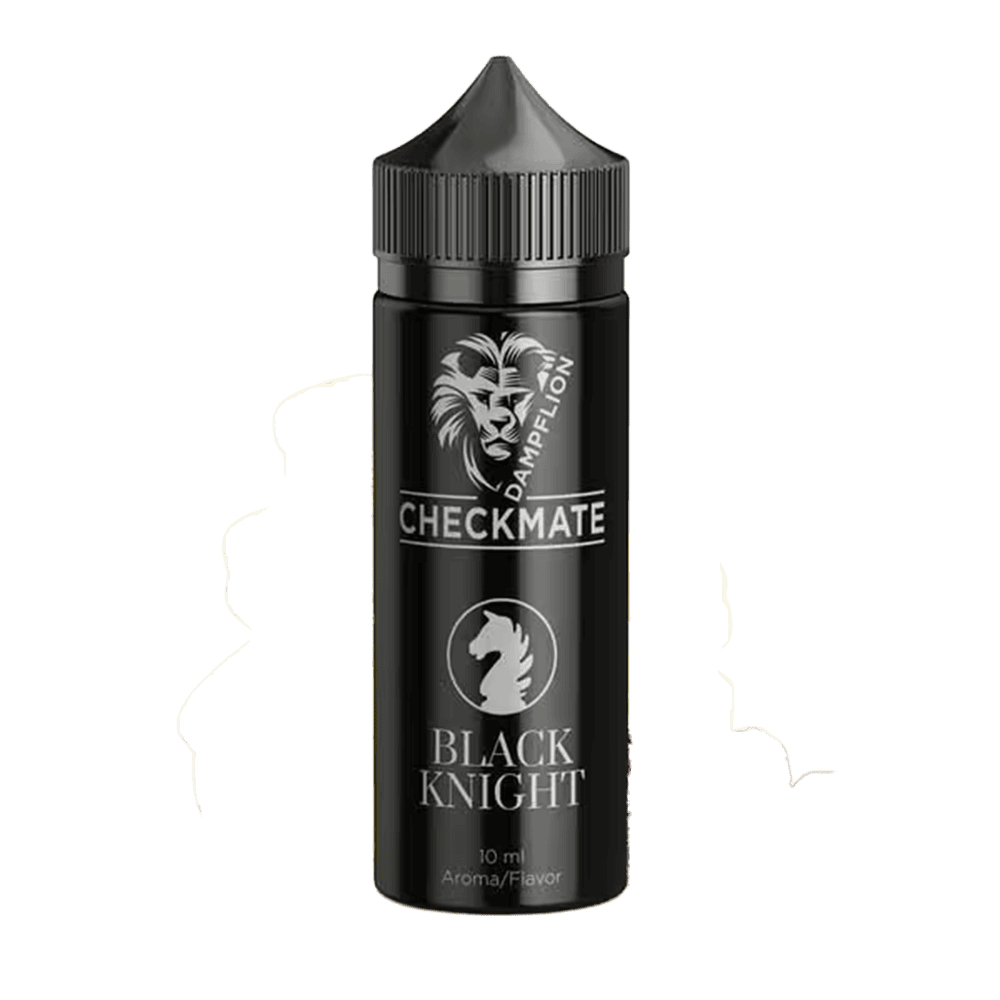 Dampflion Checkmate Longfill - Black Knight - 10ml Aroma in 120ml Flasche