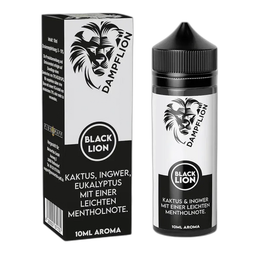Dampflion Originals Longfill - Black Lion - 10ml Aroma in 120ml Flasche