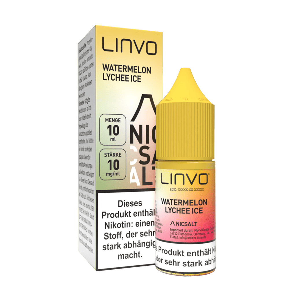 Linvo Nikotinsalz Watermelon Lychee Ice Liquid
