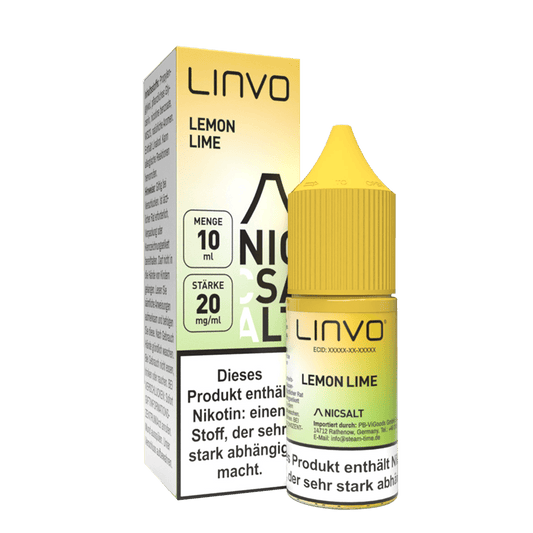 Linvo Nikotinsalz - Lemon Lime - Liquid 20mg 10ml