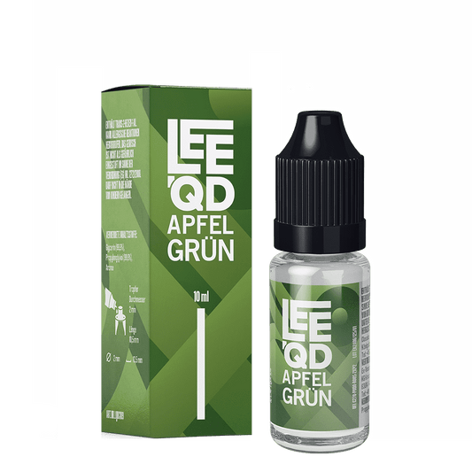 LEEQD Liquid - Fruit Apfel grün - 0mg 10ml