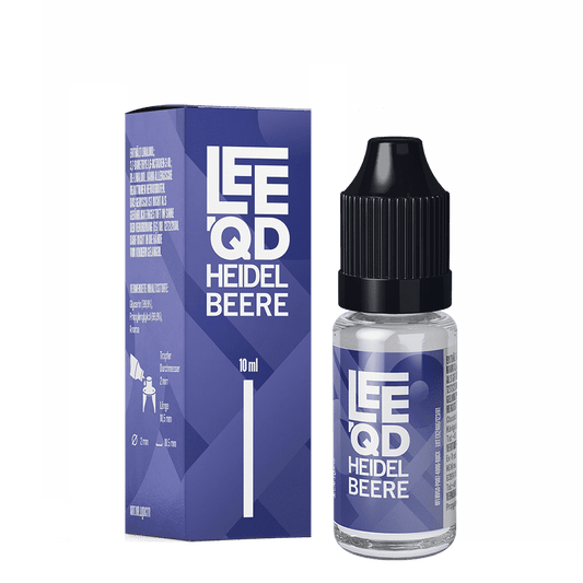 LEEQD Liquid - Fruit Heidelbeere - 0mg 10ml