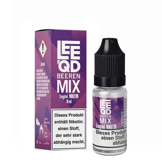 LEEQD Liquid - Crazy Beeren Mix - 3mg 10ml