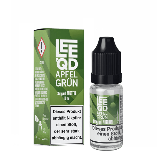 LEEQD Liquid - Fruit Apfel grün - 3mg 10ml
