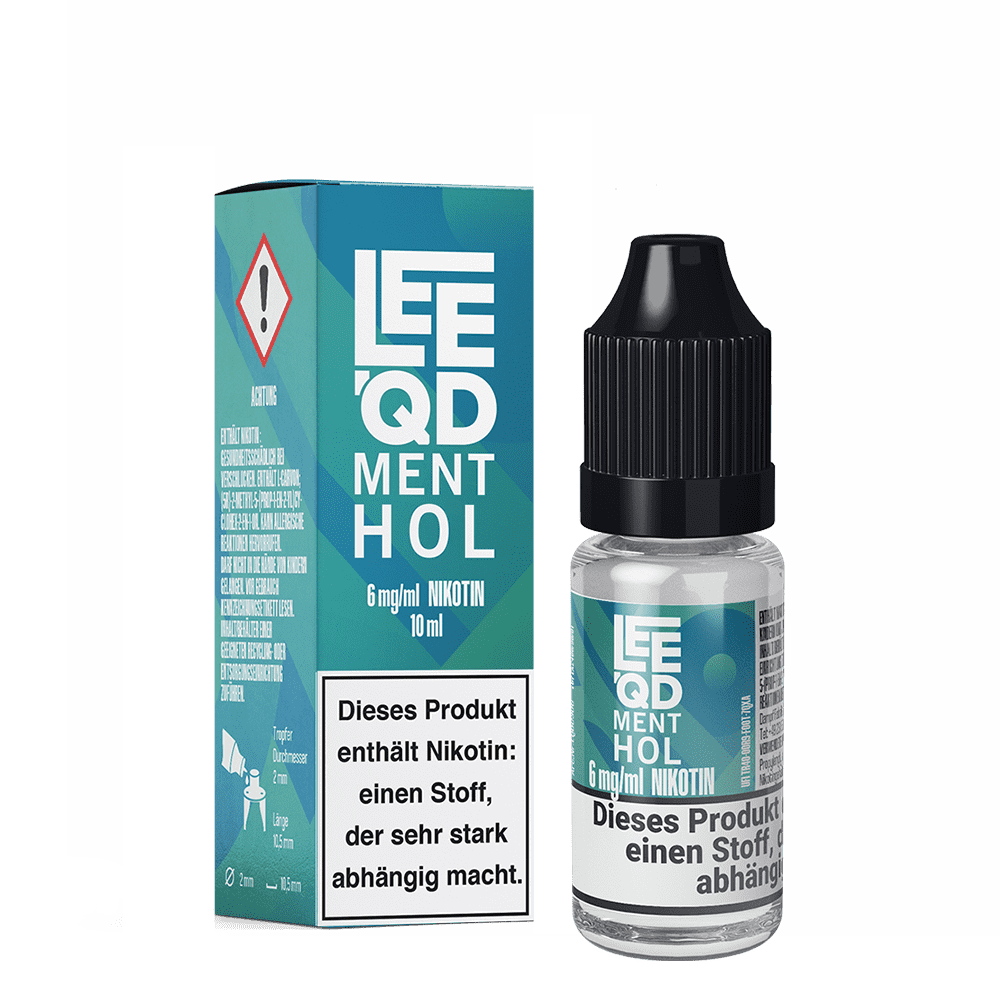 LEEQD Liquid - Fresh Menthol - 6mg 10ml
