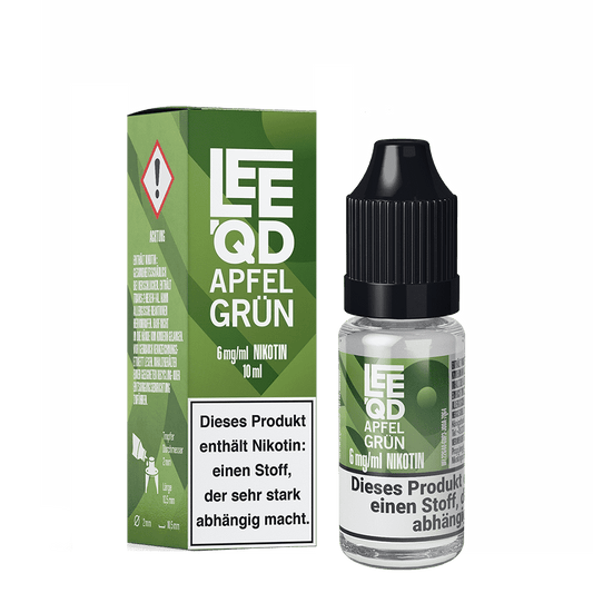 LEEQD Liquid - Fruit Apfel grün - 6mg 10ml