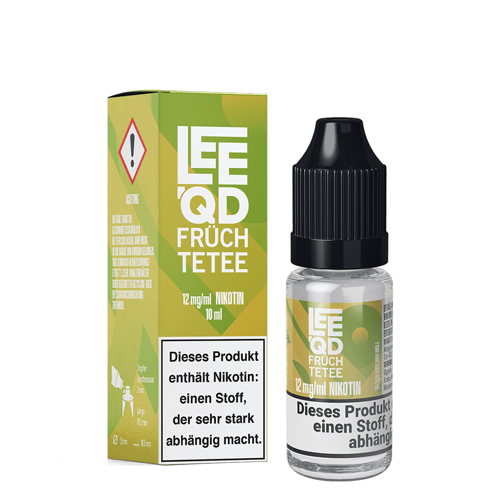 LEEQD Liquid - Crazy Früchtetee - 12mg 10ml