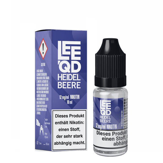 LEEQD Liquid - Fruit Heidelbeere - 12mg 10ml