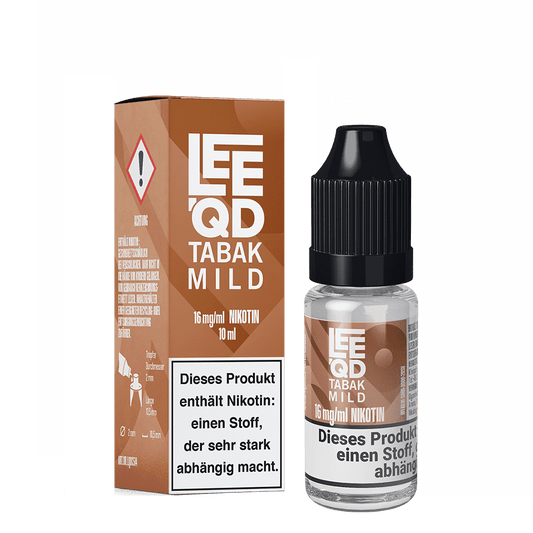 LEEQD Liquid - Tobacco Tabak mild - 16mg 10ml