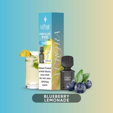 [Paket] 10x Lafume Aurora Pod - Blueberry Lemonade 20mg Nikotin