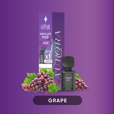 [Paket] 10x Lafume Aurora Pod - Grape 20mg Nikotin