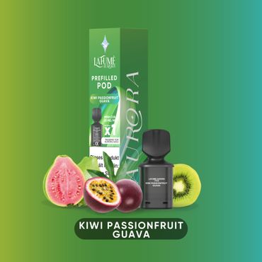 [Paket] 10x Lafume Aurora Pod - Kiwi Passion Fruit Guave 20mg Nikotin