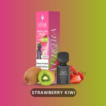 [Paket] 10x Lafume Aurora Pod - Strawberry Kiwi 20mg Nikotin