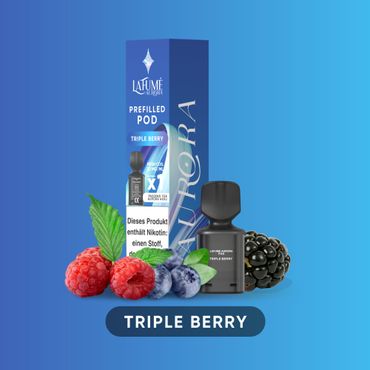 [Paket] 10x Lafume Aurora Pod - Triple Berry 20mg Nikotin