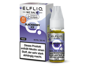 [Paket] 10x ELFLIQ - Blackberry Ice 10mg