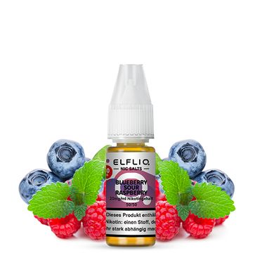 10x ELFLIQ - Blueberry Sour Raspberry
