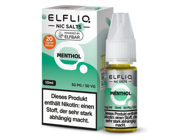 [Paket] 10x ELFLIQ - Menthol 10mg