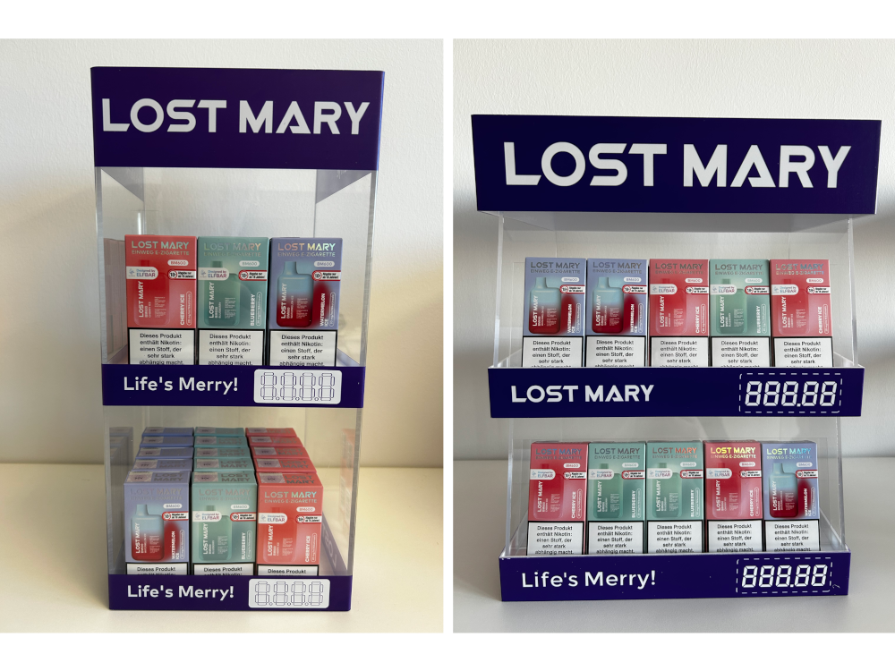 Lost Mary - Acryl Verkaufsdisplay