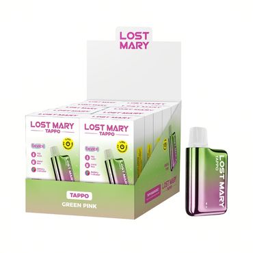 [Paket] 10x Lost Mary Tappo - Pod Kit - 750 mAh - Farbe: Grün Pink