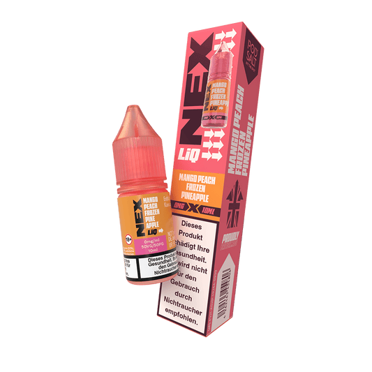 Nex Liq Nikotinsalz Mango Peach Frozen Pineapple Liquid