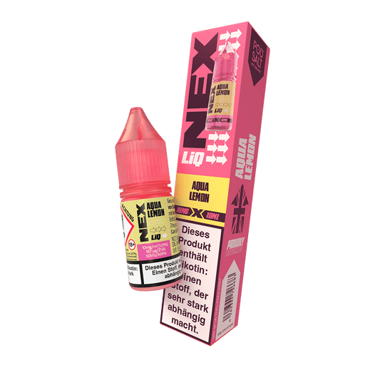 Nex Liq Nikotinsalz - Aqua Lemon - 10mg Liquid 10ml